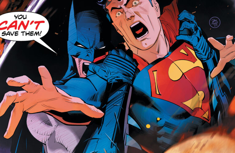 See Darkseid kick seven shades of super out of Batman, the Flash, and other DC heroes