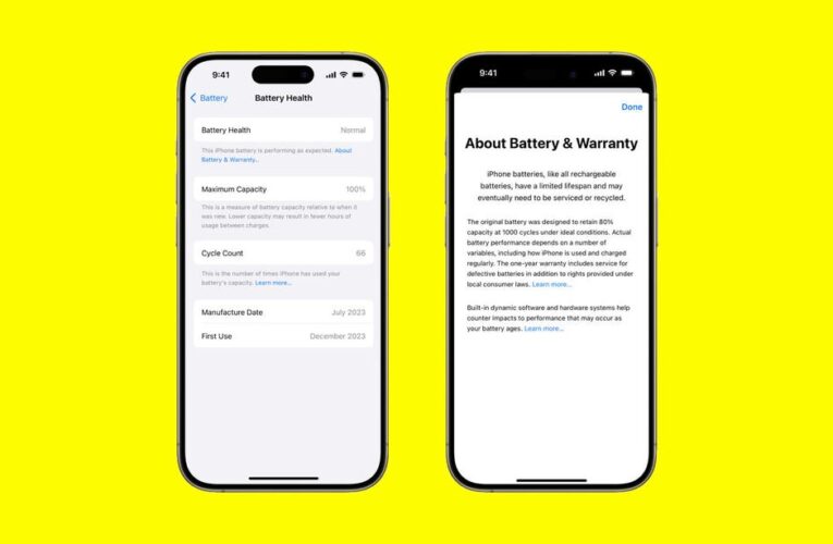 iOS 17.4’s New Tool Shows if Your iPhone 15’s Battery Health Is Normal     – CNET