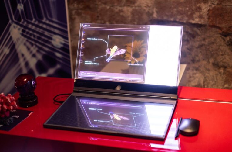 Lenovo’s Transparent Display Laptop Is a Sight to See     – CNET