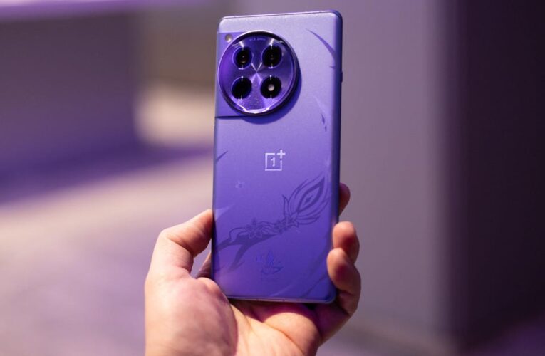 OnePlus 12R Genshin Impact Special Edition Phone Looks Good in Purple     – CNET