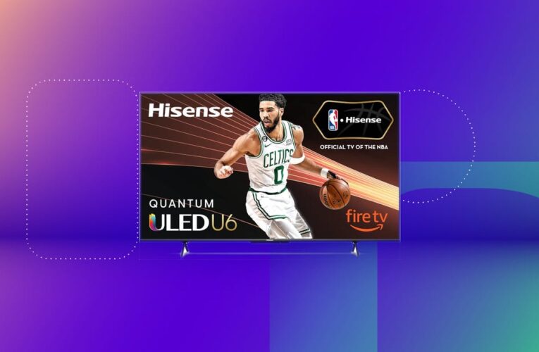 Nab a Discounted Hisense 4K TV Today and Get an NBA Store Gift Card Worth Up to $200     – CNET