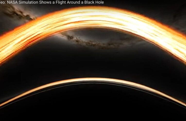 Plunge Across a Black Hole’s Event Horizon Courtesy of New NASA Video     – CNET