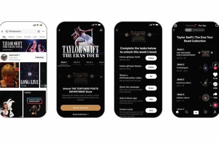 Taylor Swift Challenges Land on TikTok With Digital Collectibles Up for Grabs     – CNET