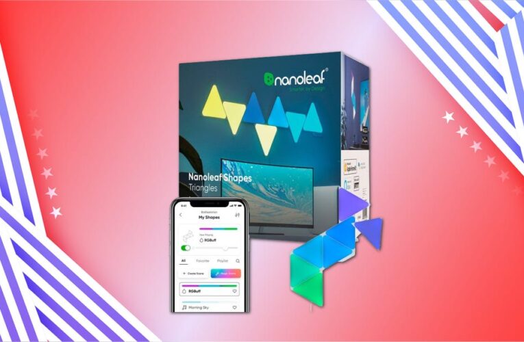 Transform Your Space With Nanoleaf Triangles at a $100 Discount Today