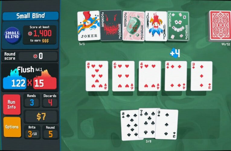 Balatro, the Time-Draining Poker-ish Game, Is Coming to Smartphones Soon