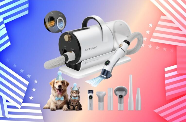 Save $90 With This Last-Minute Ultenic Dog Grooming Vacuum Labor Day Deal